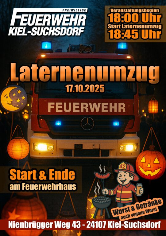 Laternenumzug am 17.10.2025